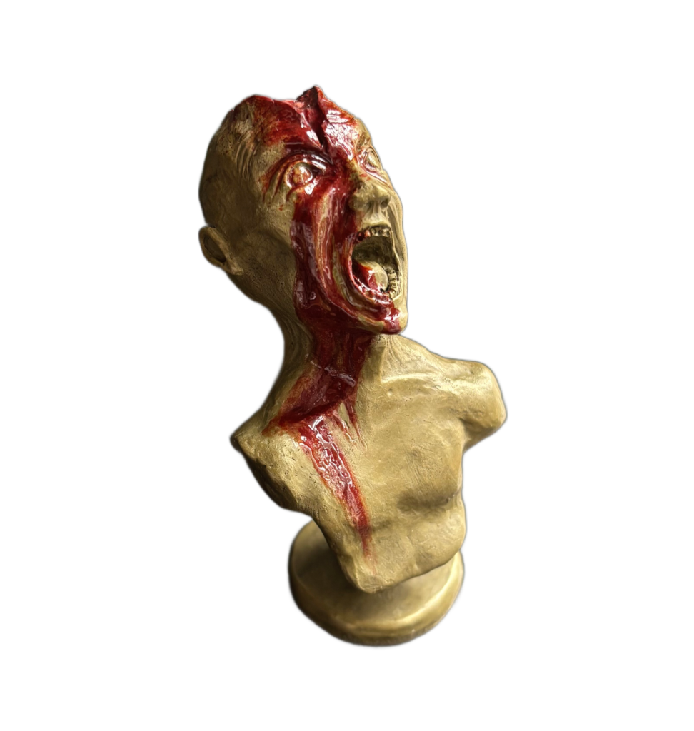 Specialmakeup Statue Sammlerstück Räucherstäbchenhalter